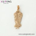 33628 xuping God with wings and weapons figure statue gold pendant designs